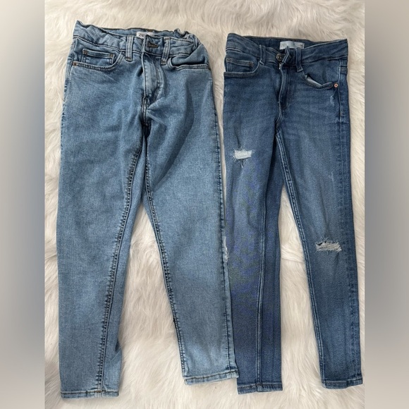Zara girls jeans Bundle of 2 - Picture 1 of 4